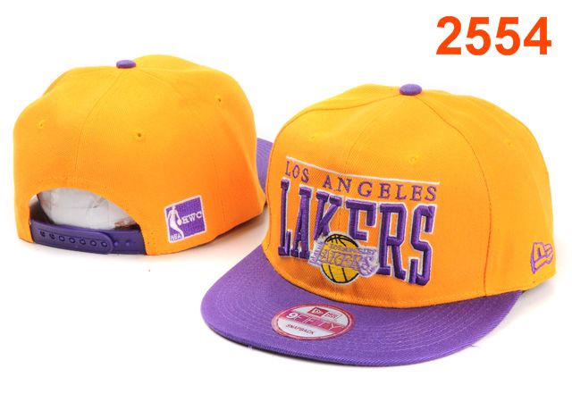Los Angeles Lakers NBA Snapback Hat PT077